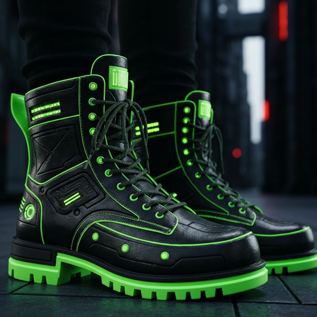 V Combat Boots